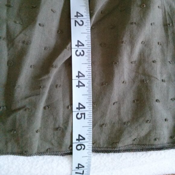 Anna-Kaci Women's Boho Lace Sleeve Smocked Maxi Dress, Olive Green, M - Picture 13 of 16